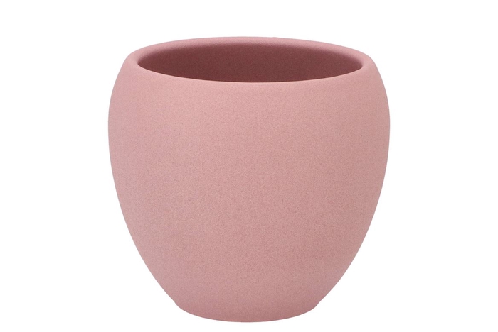 <h4>Vinci Pink Flower Pot 17x15cm</h4>