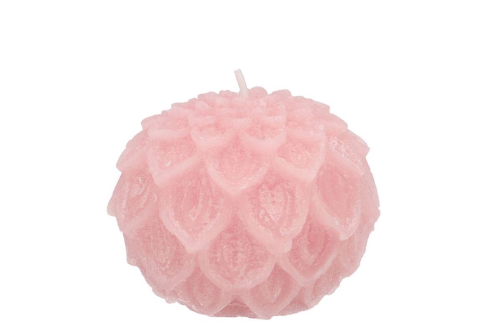 <h4>Candle Dahlia Light Pink 9x7cm Nm</h4>