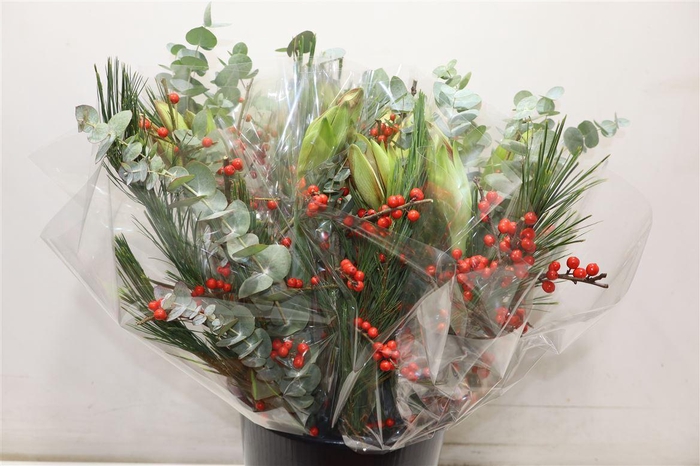 <h4>Amarylis Boeket 2-kleur</h4>