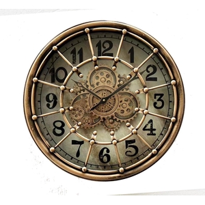 Clock Gear Ø46cm Copper 88934
