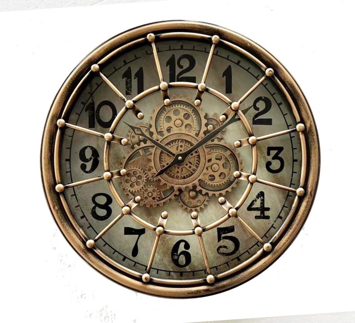 <h4>Clock Gear Ø46cm Copper 88934</h4>