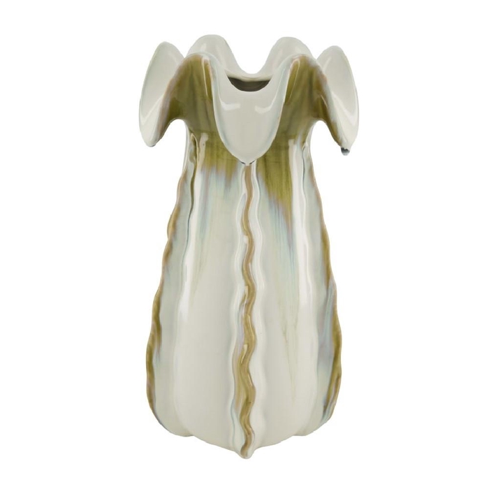 <h4>Keramiek Exclusief Stromboli vaas 21*20*38cm</h4>