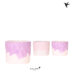 Kolibri Home Bloom pot lila mix