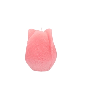 Candle Tulip Blush Pink 7x8cm