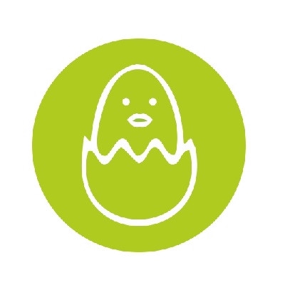 <h4>Easter Sticker 39mm x250 Egg</h4>