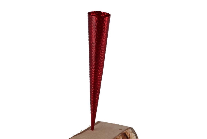 <h4>Waxinepunt Rood 25cm Nm</h4>