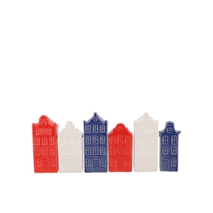 A'dam Houses Canal Vase Dutch Glory 5x4x14cm