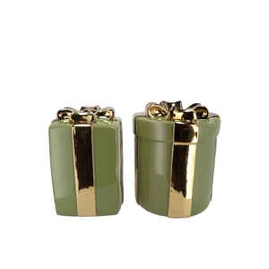 Joy Majestic Green Vase Present 16x20cm