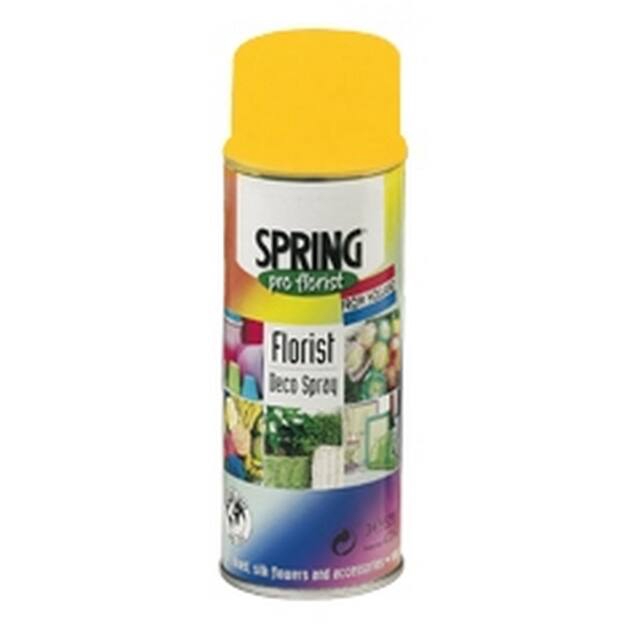 <h4>Spring decor spray paint 400ml  chrome yellow 080</h4>