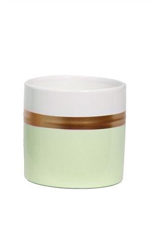 <h4>Dec Keramiek Dolomite Horizon Green Gloss (Ø12cm)</h4>