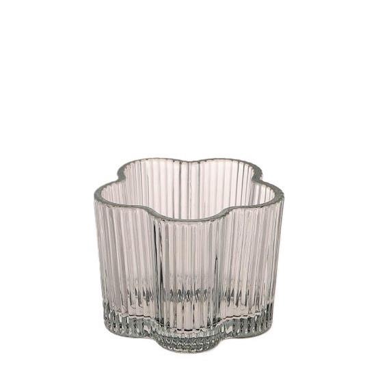 Theelichth. Floresk d07.5*6cm