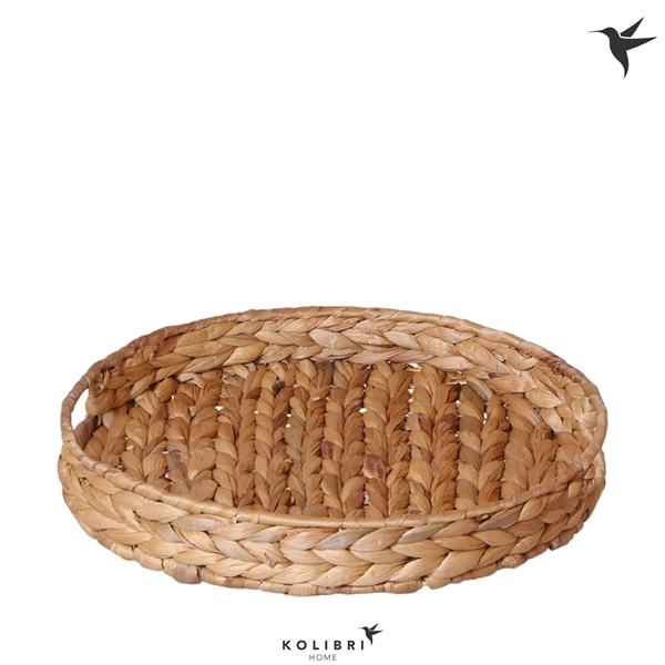 <h4>Kolibri Home plate Hyacinth Leaf</h4>