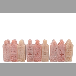 Candle A'dam House Warm Sand Mix 7x7x20cm