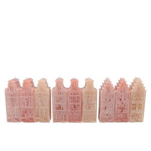 Amsterdam House Warm Sand Mix Candle 7x7x20cm