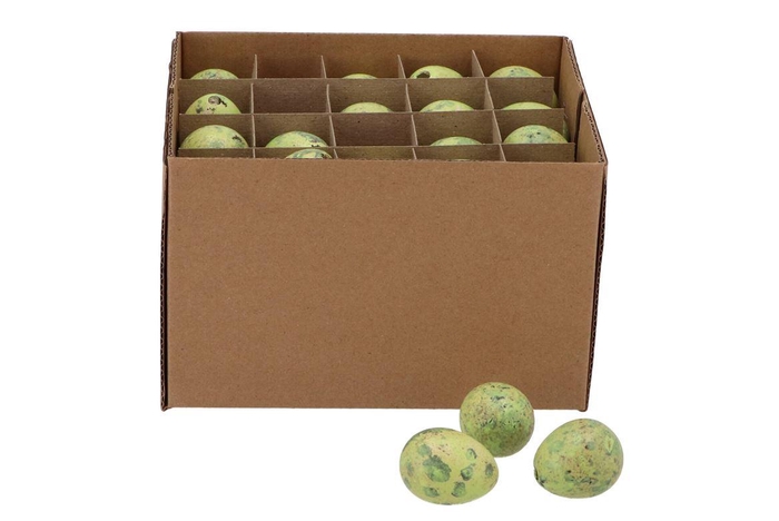 <h4>Eggs Quail Light Green P/60</h4>