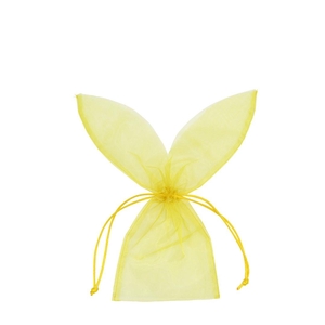 Easter Bag organza Bunny d11*27cm