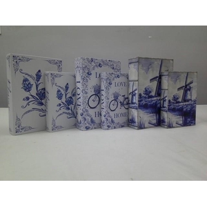 BookBox 30x21cm Bike/Flower/Mi