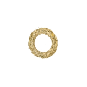 Straw wreath BIO 20cm natural