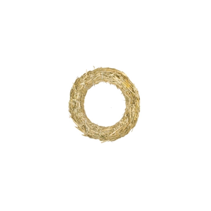 <h4>Straw wreath BIO 20cm natural</h4>