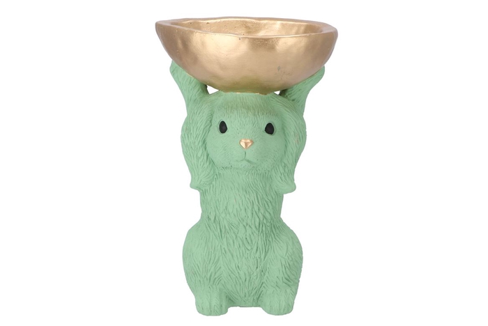 <h4>Easter Bunny-bowl Green 19x15x28cm Nm</h4>