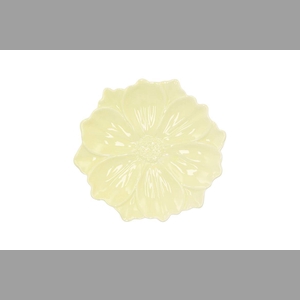 Bloom Cosmea Plate Yellow 18x18x4cm Nm