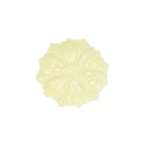 Bloom Cosmea Plate Yellow 18x18x4cm Nm