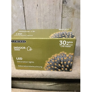 LED DECO STRENG TRANSPARANT - CLASSIC WARM 1,45M 30L