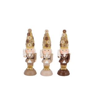 Candy Nutcracker Sand Soldier Decoration 10x9x20cm Nm