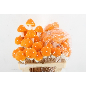 Stick Sugar Mushroom 9cm Orang