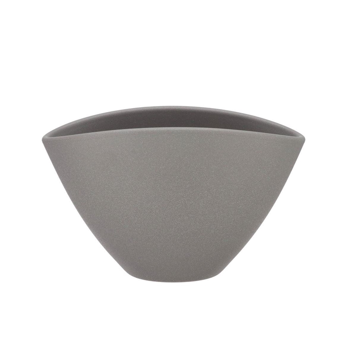 <h4>Ceramic Grey Structure Pot Orchid 28x17cm</h4>