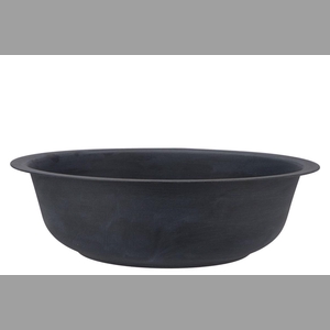 Zinc Basic Black Bowl 40x12cm Nm