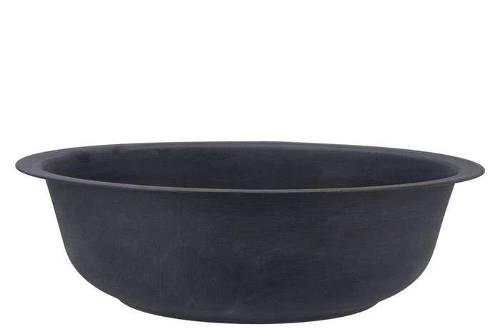 <h4>Zinc Basic Black Bowl 40x12cm Nm</h4>