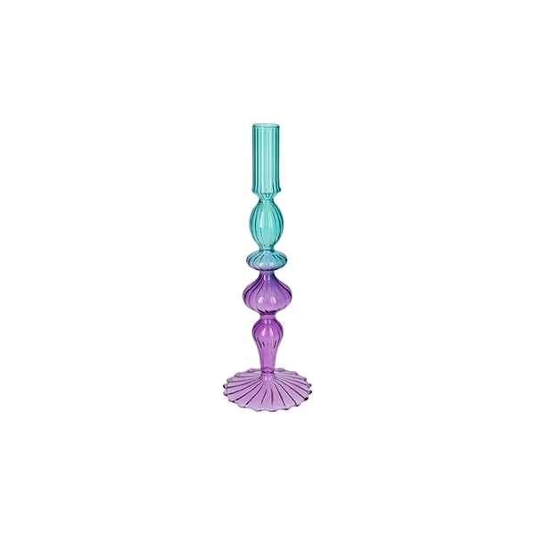 <h4>Candle holder Aviance9 d2.5\\9.3xh27 blue\\purple</h4>