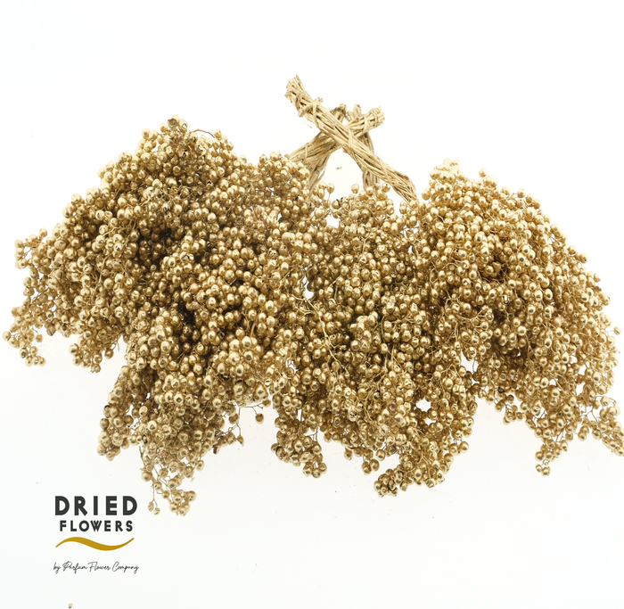 <h4>Dried Pepper Berries Gold</h4>