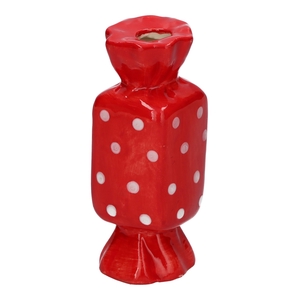 DF11-730451100 - Vase Candy 4.5x4.5x11.5 red