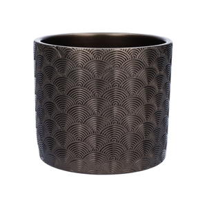 DF03-884722347 - Pot Napoli d13.5xh12.3 bronze