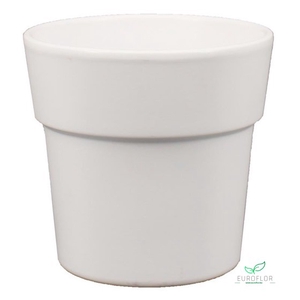 POT ORCHIDEE D13,5 H12,5 WIT MAT