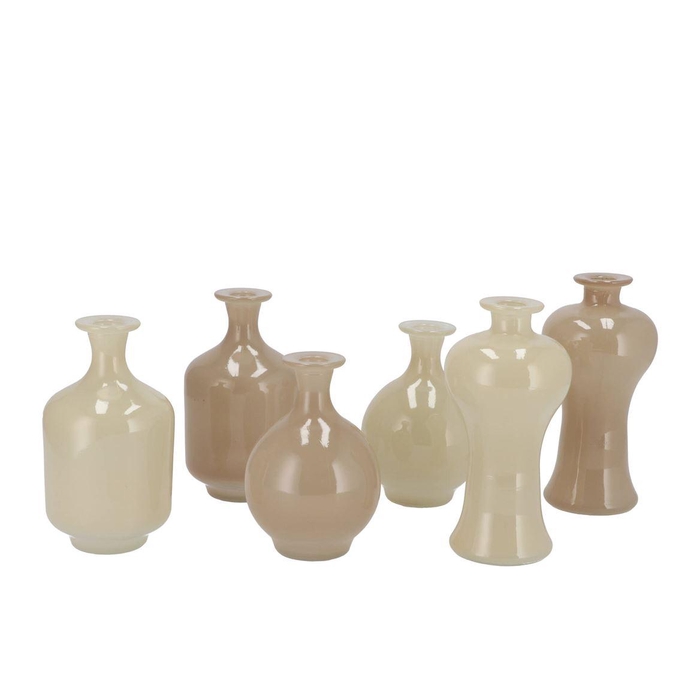 <h4>Taylor Sand Vase Ass 8x12cm</h4>