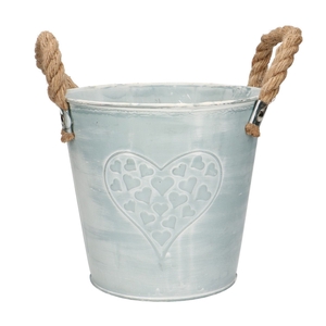 Valentine Zinc Max pot d16*15cm