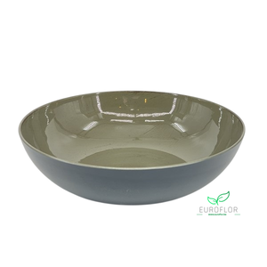MELAMINE BOWL SOLID GREEN 37*37*H10,5