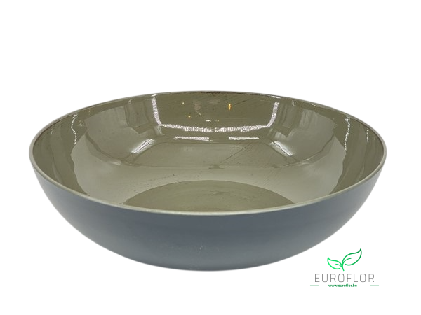 MELAMINE BOWL SOLID GREEN 37*37*H10,5