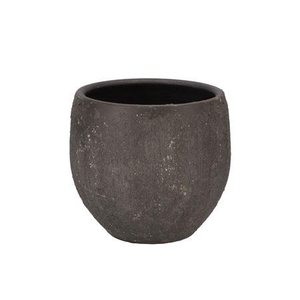 Bali Black Coal Pot 20x18cm