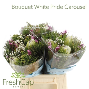 Bouquet White Pride Carousel