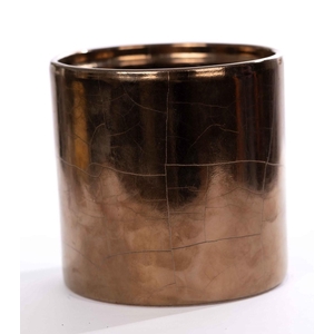 P&PURE Juliette cer. shiny bronze: 54 x 5 in multi purpose tray