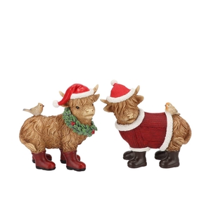 Wonderland Red X-mas Yak Ass 18x9x17cm