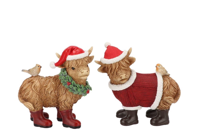 <h4>Wonderland Red X-mas Yak Ass 18x9x17cm</h4>