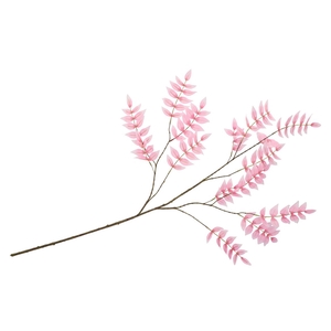 Silk Salix Leaf Pink 135cm