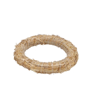 Wreath Straw D25cmxh4cm Per 10 Pc