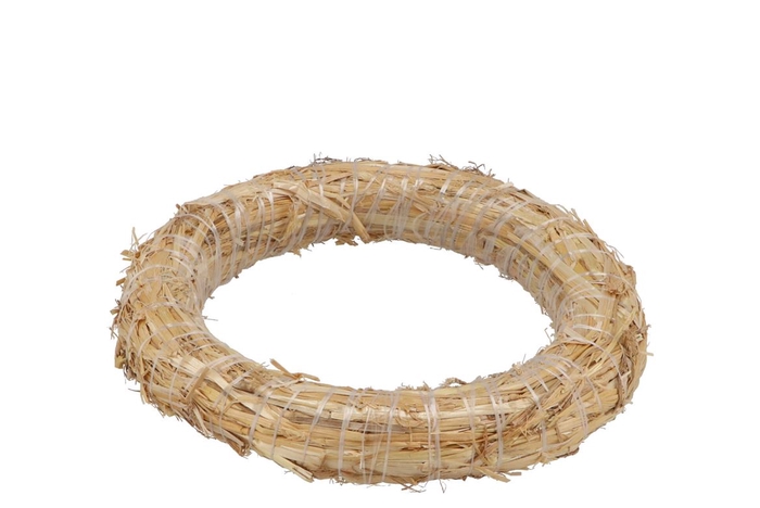 Wreath Straw D25cmxh4cm P/10