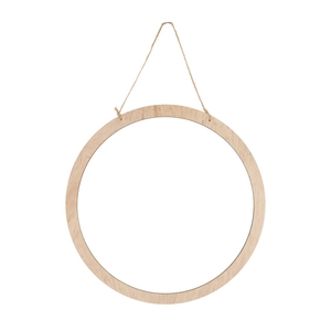HANGER RING WOOD 38CM NATURAL